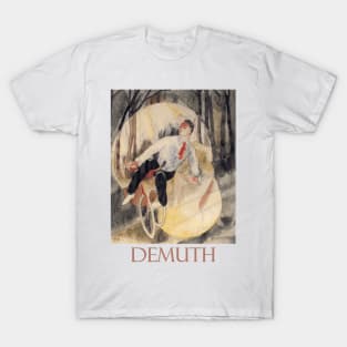 Vaudeville, The Bicycle Rider by Charles Demuth T-Shirt